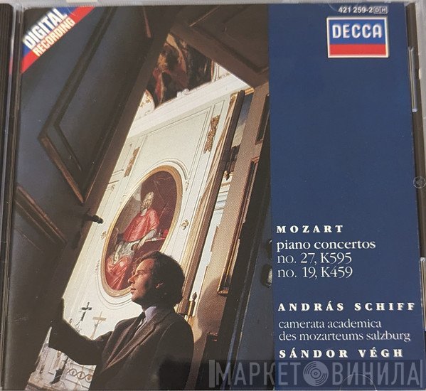 Wolfgang Amadeus Mozart, Camerata Academica Salzburg, Sándor Végh, András Schiff - Piano Concertos (No. 27, K595 / No. 19, K459)