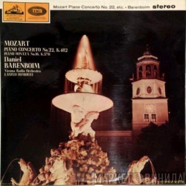 Wolfgang Amadeus Mozart, Daniel Barenboim, László Somogyi, Das Große Wiener Rundfunkorchester - Piano Concerto No. 22, K. 482 / Piano Sonata No. 16, K. 570