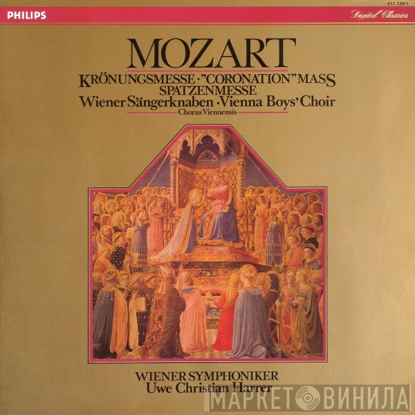 Wolfgang Amadeus Mozart, Die Wiener Sängerknaben, Wiener Symphoniker, Uwe Christian Harrer - Krönungsmesse = Coronation Mass / Spatzenmesse