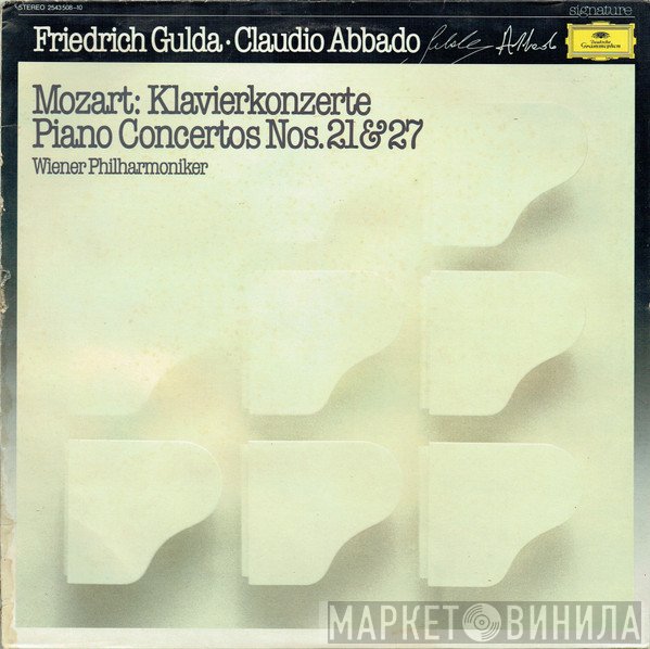 Wolfgang Amadeus Mozart, Friedrich Gulda, Claudio Abbado, Wiener Philharmoniker - Klavierkonzerte  / Piano Concertos Nos. 21 & 27
