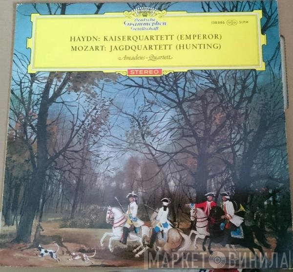 Wolfgang Amadeus Mozart, Joseph Haydn, Amadeus-Quartett - Kaiserquartett (Emperor) / Jagdquartett (Hunting)