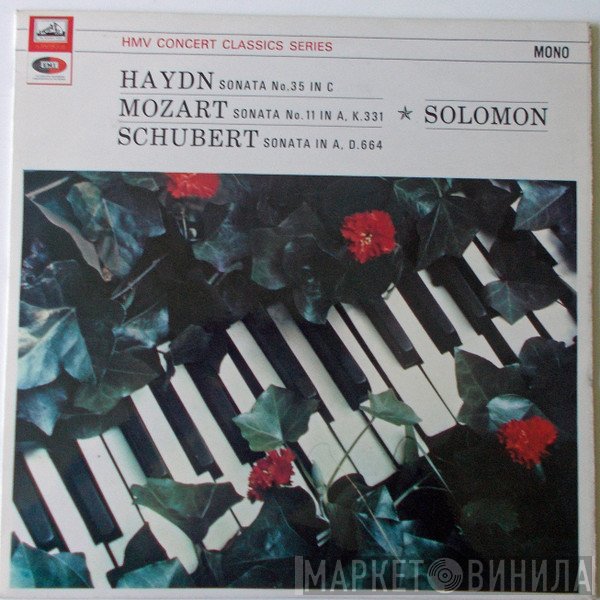 Wolfgang Amadeus Mozart, Joseph Haydn, Franz Schubert, Solomon  - Sonata No. 35 In C Major / Sonata No. 11 In A Major, K.331 / Sonata In A Major, D.664