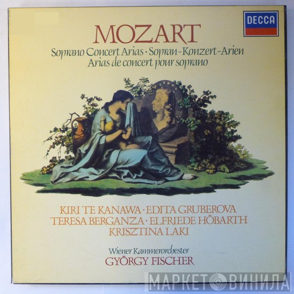 Wolfgang Amadeus Mozart, Kiri Te Kanawa, Krisztina Laki, Teresa Berganza, Edita Gruberova, Wiener Kammerorchester, György Fischer, Elfie Hobarth - Soprano Concert Arias / Sopran-Konzert-Arien / Arias De Concert Pour Soprano