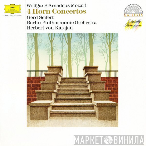 Wolfgang Amadeus Mozart - 4 Horn Concertos - Konzerte Für Horn Und Orchester
