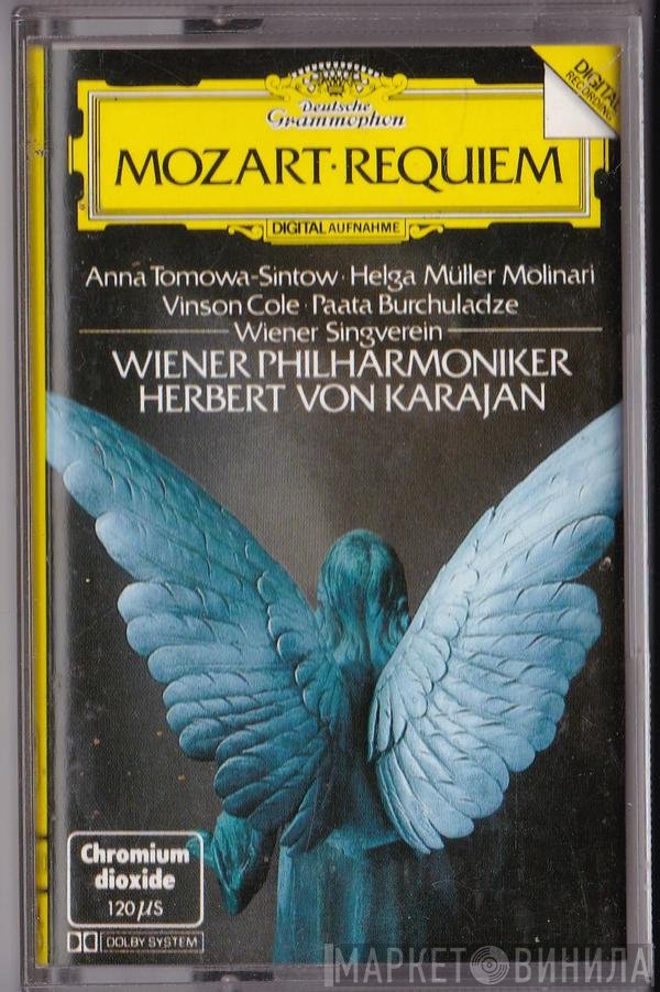 Wolfgang Amadeus Mozart - Anna Tomowa-Sintow • Helga Müller-Molinari • Vinson Cole • Paata Burchuladze, Wiener Singverein, Wiener Philharmoniker • Herbert von Karajan  - Requiem