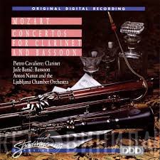 Wolfgang Amadeus Mozart, Anton Nanut, Pietro Cavalière, Jože Banič, Komorni Orkester RTV Ljubljana - Concertos for Clarinet and Bassoon