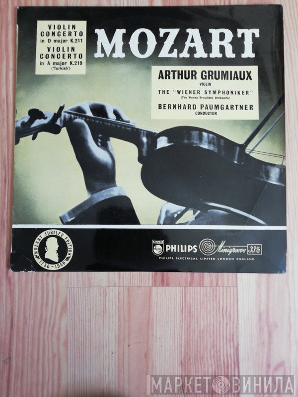 Wolfgang Amadeus Mozart, Arthur Grumiaux, Bernhard Paumgartner, Wiener Symphoniker - Concertos For Violin & Orchestra N°2, K. 211 & N°5, K. 219
