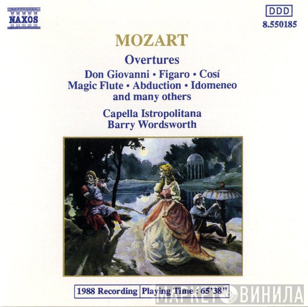 Wolfgang Amadeus Mozart, Barry Wordsworth, Capella Istropolitana - Overtures
