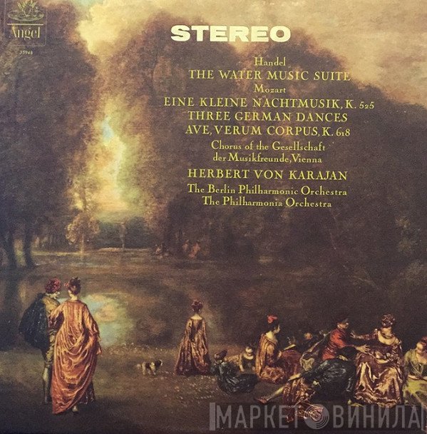 Wolfgang Amadeus Mozart, Berliner Philharmoniker, Herbert von Karajan, Georg Friedrich Händel, Philharmonia Orchestra, Singverein Der Gesellschaft Der Musikfreunde - Eine Kleine Nachtmusik
