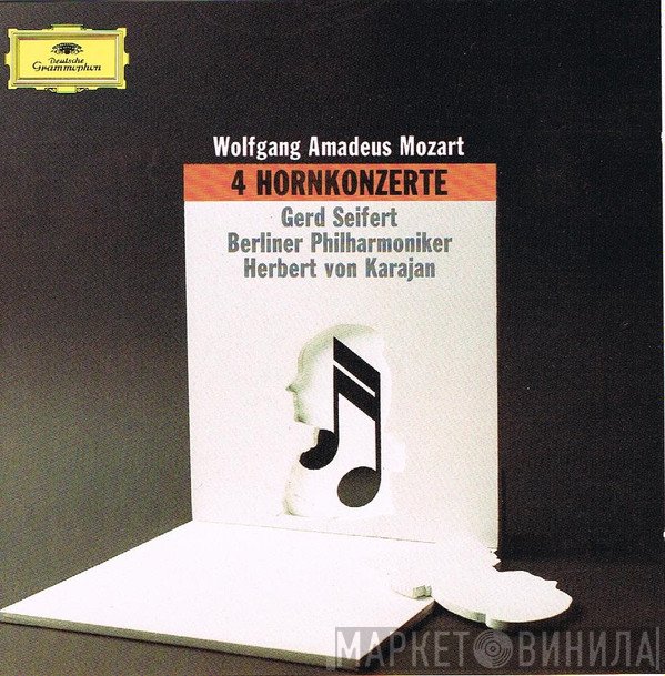 Wolfgang Amadeus Mozart, Berliner Philharmoniker, Herbert von Karajan, Gerd Seifert - 4 Hornkonzerte