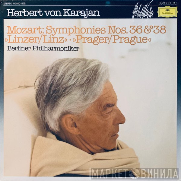 Wolfgang Amadeus Mozart, Berliner Philharmoniker, Herbert von Karajan - Symphonies No.36 &amp; 38