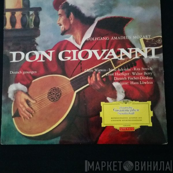 Wolfgang Amadeus Mozart - Dietrich Fischer-Dieskau, Irène Salemka, Rita Streich, Claire Watson, Ernst Haefliger, Walter Berry, Hans Löwlein  - Don Giovanni