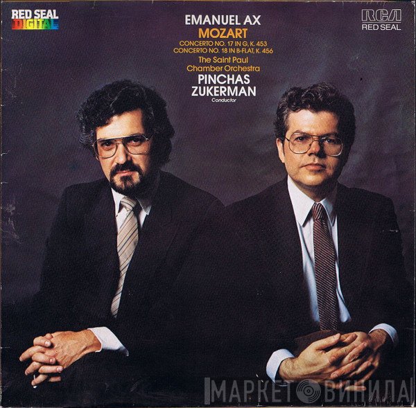 Wolfgang Amadeus Mozart, Emanuel Ax, The Saint Paul Chamber Orchestra, Pinchas Zukerman - Concerto NO. 17 In G, K. 453 , Concerto No. 18 In B-Flat, K. 456