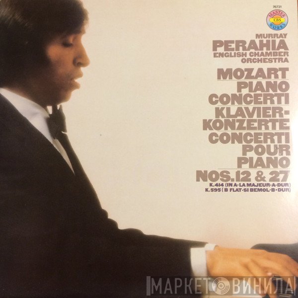 Wolfgang Amadeus Mozart, English Chamber Orchestra, Murray Perahia - Piano Concerti = Klavier-Konzerte = Concerti Pour Piano Nos. 12 & 27
