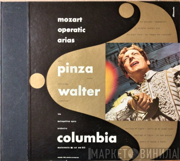 Wolfgang Amadeus Mozart - Ezio Pinza With The The Metropolitan Opera House Orchestra Conducted By Bruno Walter  - Mozart Operatic Arias