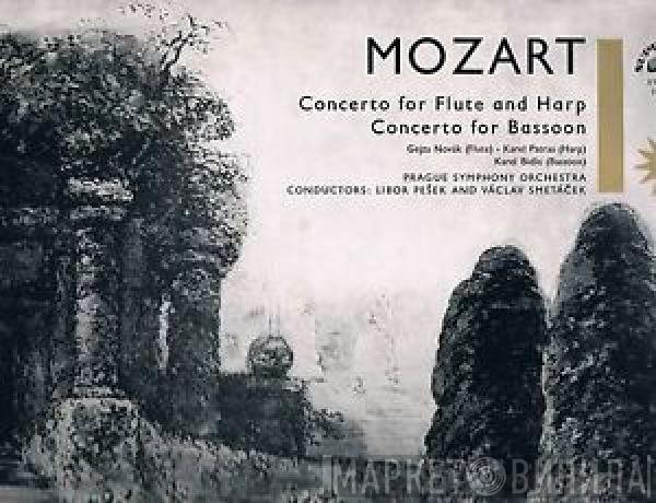 Wolfgang Amadeus Mozart, Géza Novák, Karel Patras, Karel Bidlo - Mozart Concerto For Flute And Harp, Concerto For Bassoon
