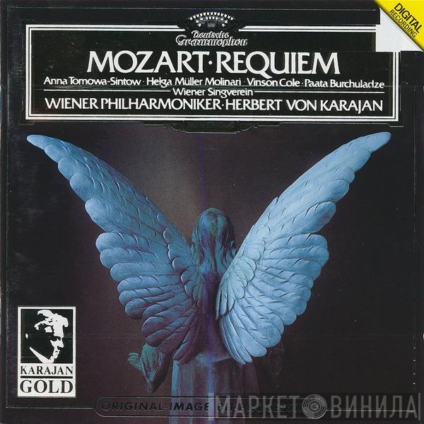 Wolfgang Amadeus Mozart, Herbert von Karajan, Wiener Philharmoniker, Wiener Singverein, Anna Tomowa-Sintow, Vinson Cole, Helga Müller-Molinari, Paata Burchuladze - Requiem