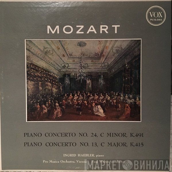 Wolfgang Amadeus Mozart, Ingrid Haebler - Piano Concerto No. 24 And 13