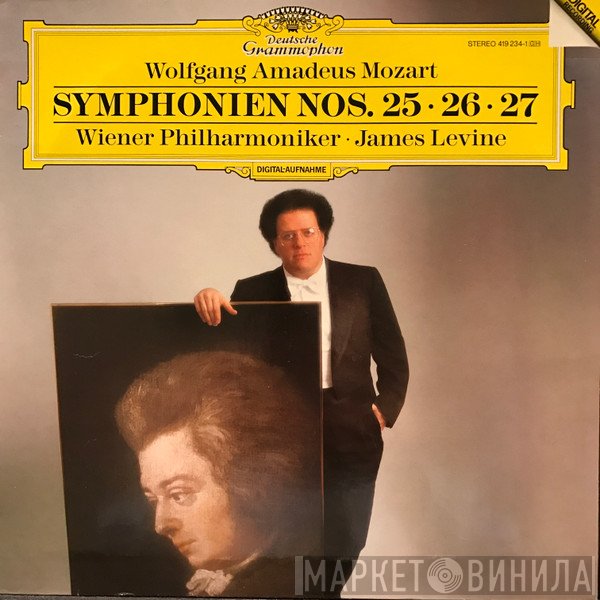 Wolfgang Amadeus Mozart, James Levine , Wiener Philharmoniker - Symphonien Nos. 25, 26, 27