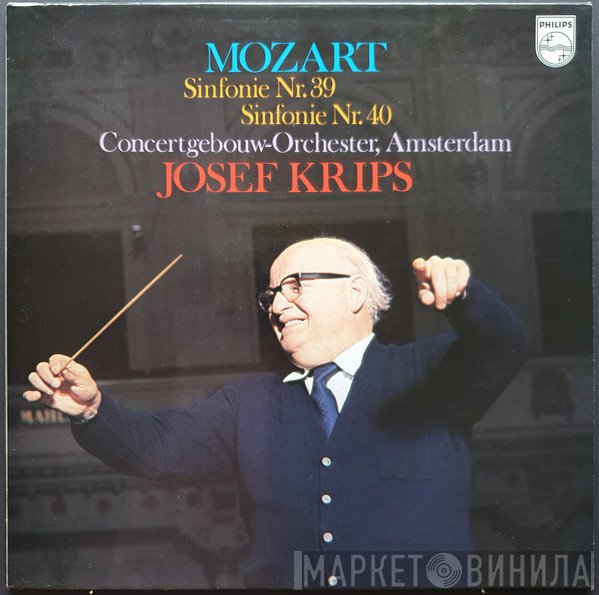 Wolfgang Amadeus Mozart, Josef Krips  - Symphony No. 39, Symphony No. 40