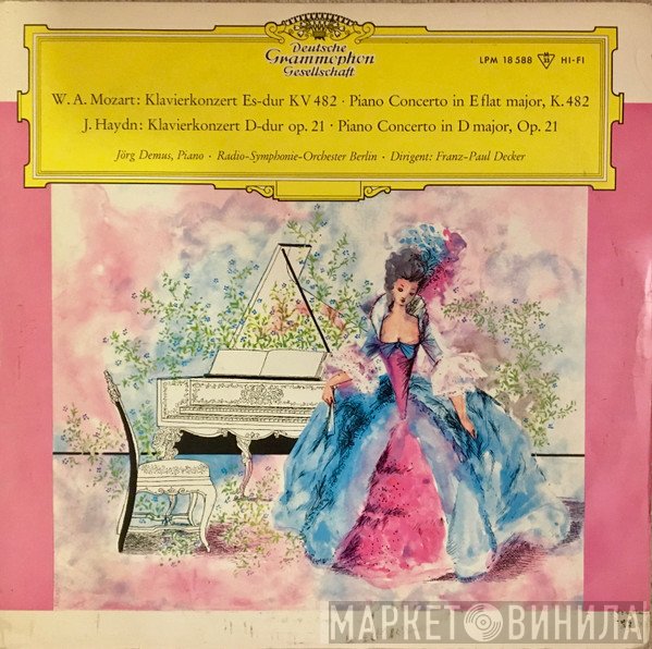 Wolfgang Amadeus Mozart, Joseph Haydn, Radio-Symphonie-Orchester Berlin, Jörg Demus, Franz-Paul Decker -  Konzerte für Klavier und Orchester