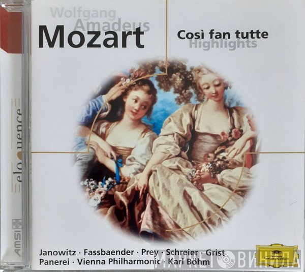 Wolfgang Amadeus Mozart, Karl Böhm, Peter Schreier, Hermann Prey, Wiener Philharmoniker, Gundula Janowitz, Brigitte Fassbaender, Reri Grist, Rolando Panerai - Cosi Fan Tutte (Highlights)