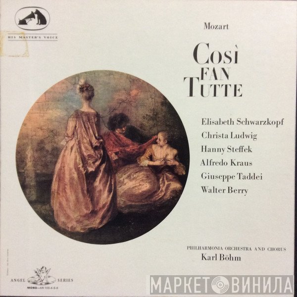 Wolfgang Amadeus Mozart, Karl Böhm, Philharmonia Orchestra, Walter Berry, Elisabeth Schwarzkopf, Philharmonia Chorus, Christa Ludwig, Alfredo Kraus, Giuseppe Taddei, Hanny Steffek - Così Fan Tutte