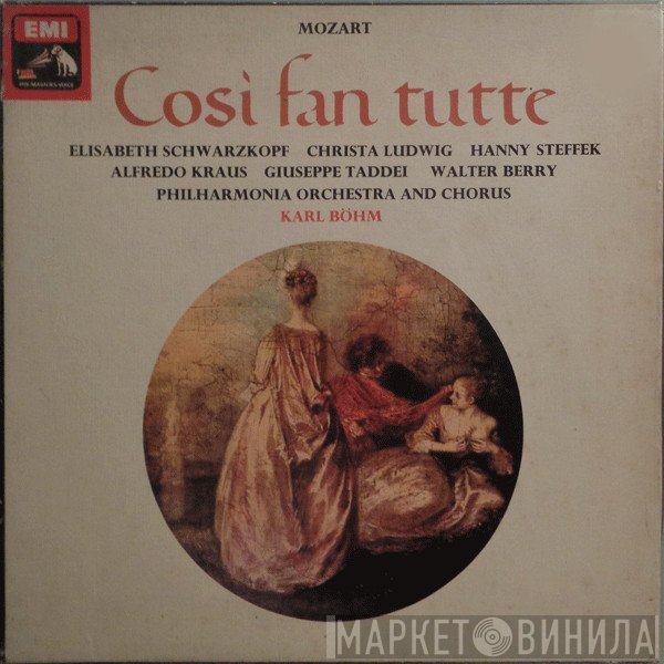 Wolfgang Amadeus Mozart, Karl Böhm, Philharmonia Orchestra, Walter Berry, Elisabeth Schwarzkopf, Philharmonia Chorus, Christa Ludwig, Alfredo Kraus, Giuseppe Taddei, Hanny Steffek - Così Fan Tutte