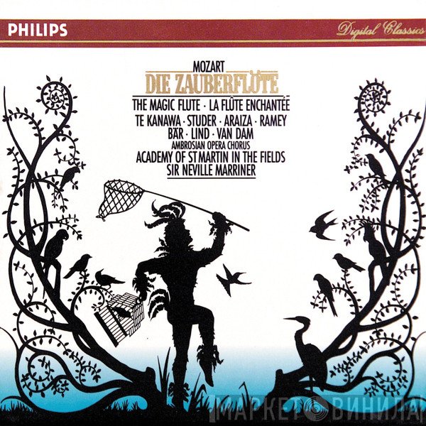 Wolfgang Amadeus Mozart, Kiri Te Kanawa, Francisco Araiza, The Academy Of St. Martin-in-the-Fields, José van Dam, Sir Neville Marriner, Cheryl Studer, Samuel Ramey, Olaf Bär, The Ambrosian Opera Chorus, Eva Lind - Die Zauberflöte