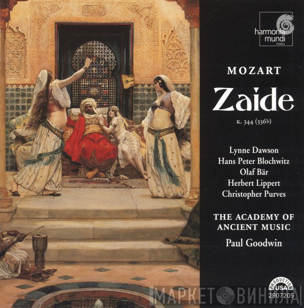 Wolfgang Amadeus Mozart, Lynne Dawson, The Academy Of Ancient Music, Olaf Bär, Hans Peter Blochwitz, Christopher Purves, Herbert Lippert, Paul Goodwin  - Zaide K. 344 (336b)
