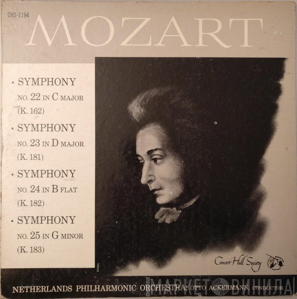 Wolfgang Amadeus Mozart, Nederlands Philharmonisch Orkest, Otto Ackermann  - Mozart