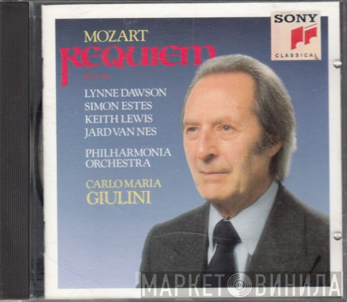 Wolfgang Amadeus Mozart - Philharmonia Chorus & Philharmonia Orchestra, Carlo Maria Giulini, Lynne Dawson, Jard Van Nes, Keith Lewis , Simon Estes  - Requiem