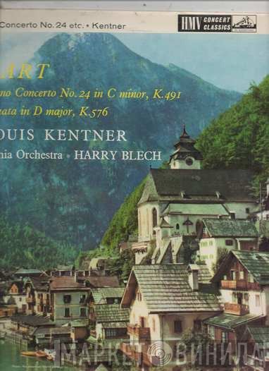 Wolfgang Amadeus Mozart, Philharmonia Orchestra, Harry Blech, Louis Kentner - Piano Concerto In C Minor, K.491 ‧ Sonata In D Major, K.576