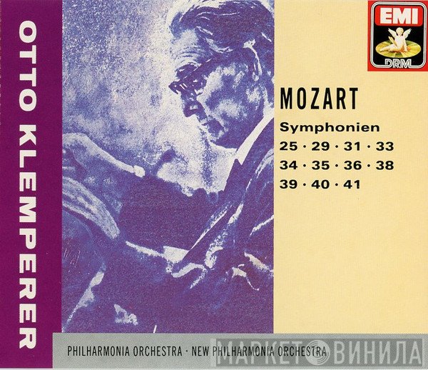 Wolfgang Amadeus Mozart, Philharmonia Orchestra, Otto Klemperer, New Philharmonia Orchestra - Symphonien 25 • 29 • 31 • 33 • 34 • 35 • 36 • 38 • 39 • 40 • 41
