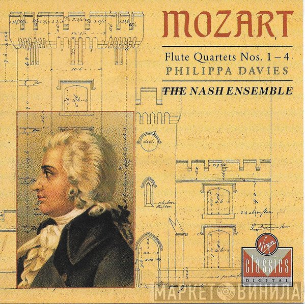 Wolfgang Amadeus Mozart, Philippa Davies, The Nash Ensemble - Flute Quartets Nos. 1 - 4