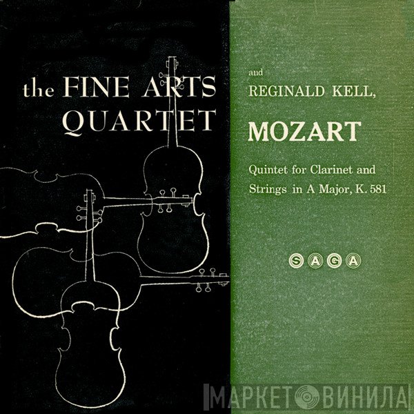 Wolfgang Amadeus Mozart, The Fine Arts Quartet, Reginald Kell - Quintet For Clarinet And Strings In A Major, K. 581