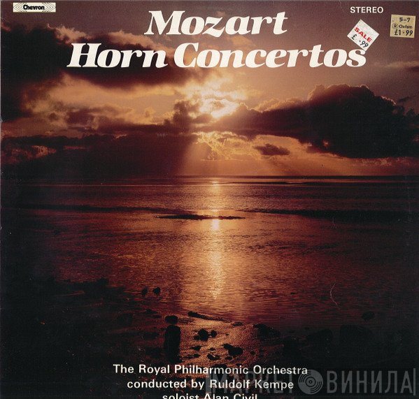 Wolfgang Amadeus Mozart, The Royal Philharmonic Orchestra, Alan Civil, Rudolf Kempe - Horn Concertos
