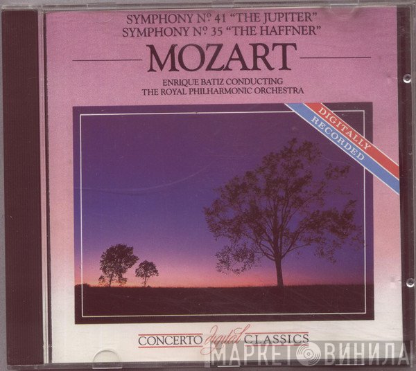 Wolfgang Amadeus Mozart, The Royal Philharmonic Orchestra, Enrique Batiz - Symphony N.41 'The Jupiter' & Symphony N.35 'The Haffner'