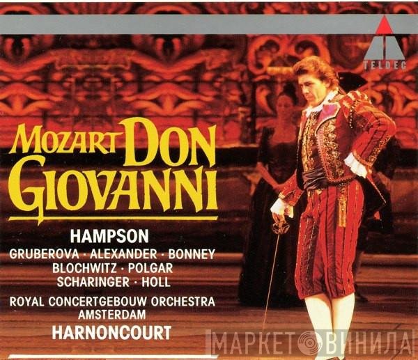 Wolfgang Amadeus Mozart - Thomas Hampson · Edita Gruberova · Roberta Alexander · Barbara Bonney · Hans Peter Blochwitz · László Polgár · Anton Scharinger · Robert Holl · Concertgebouworkest · Nikolaus Harnoncourt  - Don Giovanni