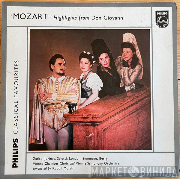 Wolfgang Amadeus Mozart, Wiener Symphoniker, Wiener Kammerchor, Rudolf Moralt - Don Giovanni