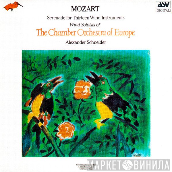 Wolfgang Amadeus Mozart, Wind Soloists Of The Chamber Orchestra Of Europe, Alexander Schneider - Serenade For Thirteen Wind Instruments