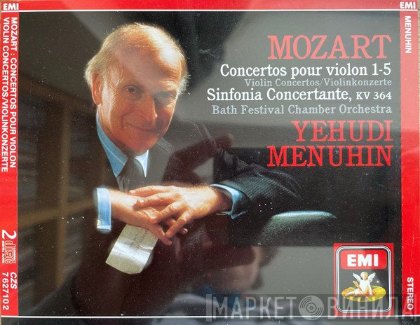 Wolfgang Amadeus Mozart, Yehudi Menuhin - Violin Concertos 1 - 5