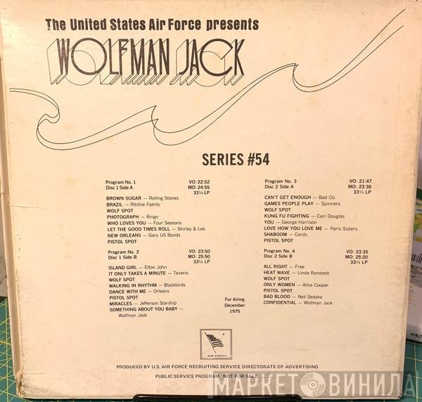 Wolfman Jack - The United States Air Force Presents Wolfman Jack: Series #54
