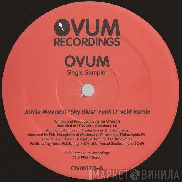 Woody McBride, Jamie Myerson - Ovum Single Sampler
