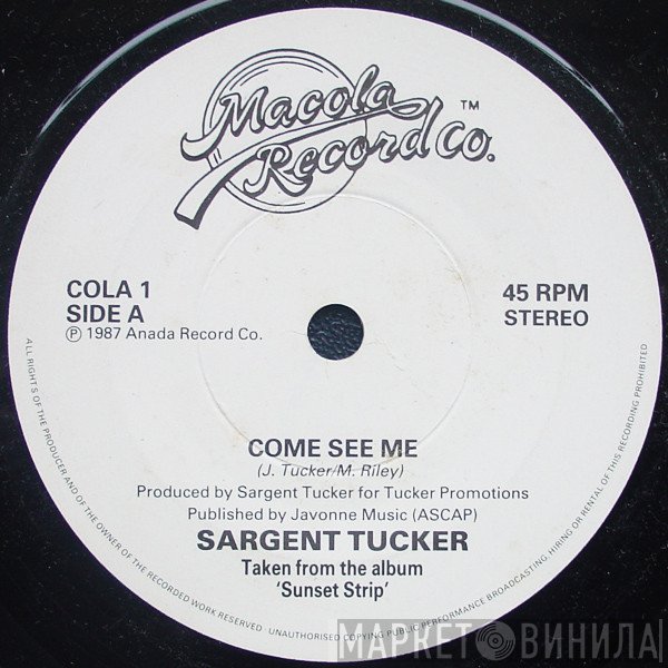 World Class Wreckin' Cru, Sargent Tucker - Come See Me / Turn Off The Lights