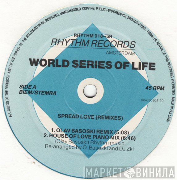 World Series Of Life - Spread Love (Remixes)