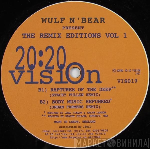 Wulf-N-Bear - The Remix Editions Vol. 1