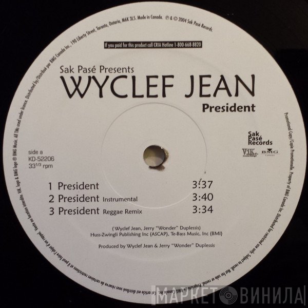 Wyclef Jean  - President