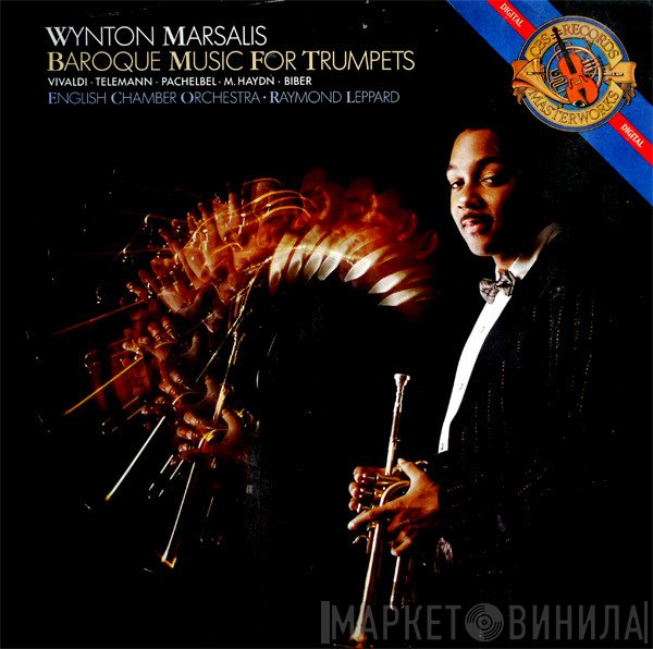 Wynton Marsalis - Antonio Vivaldi • Georg Philipp Telemann • Johann Pachelbel • Michael Haydn • Heinrich Ignaz Franz Biber • English Chamber Orchestra • Raymond Leppard  - Baroque Music For Trumpets