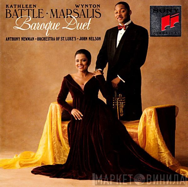 Wynton Marsalis, Kathleen Battle, Orchestra Of St. Luke's, Anthony Newman, John Nelson  - Baroque Duet